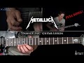 Damage, Inc. Guitar Lesson (Full Song) - Metallica