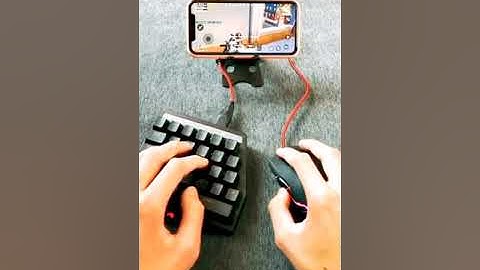 PUBG Mobile One hand Keyboard for beginners #shorts