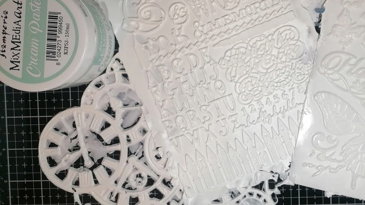 Revue Stamperia : moules fin et cream paste