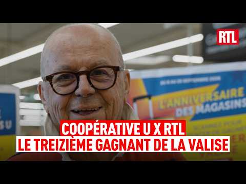 13th Grand Prize Winner of the Coopérative U x RTL Giveaway: Surprise moment 🏆