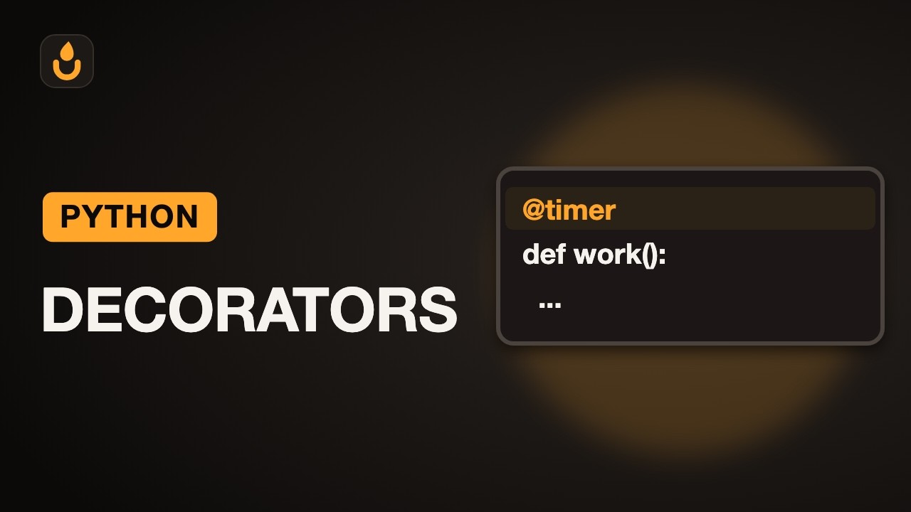 38. Python Decorators Explained Simply - YouTube