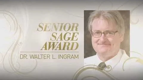 WCGG 2013: Senior Sage Award - Walter L. Ingram, M...