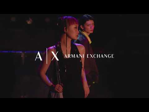 A|X Armani Exchange × 詩羽＆杢代和人　二人だけのダンスフロア