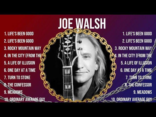 Top 10 songs Joe Walsh 2024 ~ Best Joe Walsh playlist 2024 - YouTube