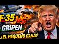F-35 vs Saab Gripen: ¿Es el menos favorito en realidad mejor?
