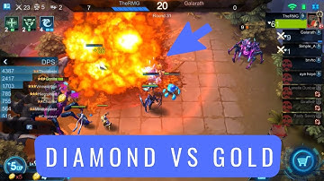 Arena of Evolution: Red Tides | Diamond VS Gold! | iOS / Android Mobile Gameplay