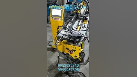 3 Axis pipe bending Machine with servo Bending