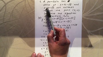 Families of quadratic functions