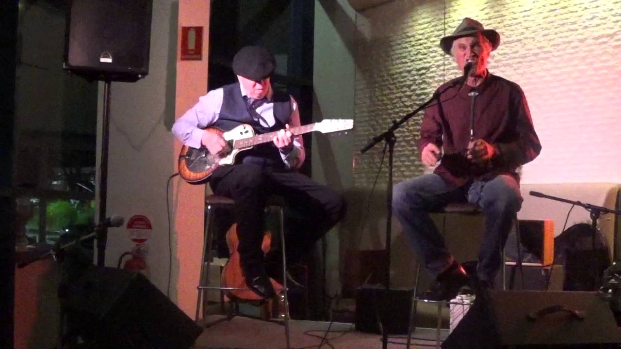 Route 66 & Cold Heart - Peter Healy & Greg Luland - Quattro Blues Show FilmByCorinaLuland 10122016