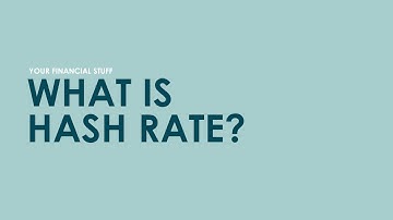 What is Hash Rate? Explained.
