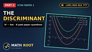 The Discriminant Explained: b² − 4ac and the Nature of Roots | Quadratic Equations Update