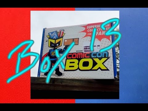 Comic Con Box War Zone Unboxing Box 13 - YouTube