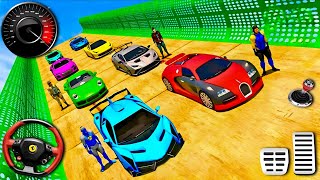 Superhero Car Stunts Mega Ramp Racing - GT Impossible Sports Car Racing 3D : Android Gameplay #3 screenshot 5