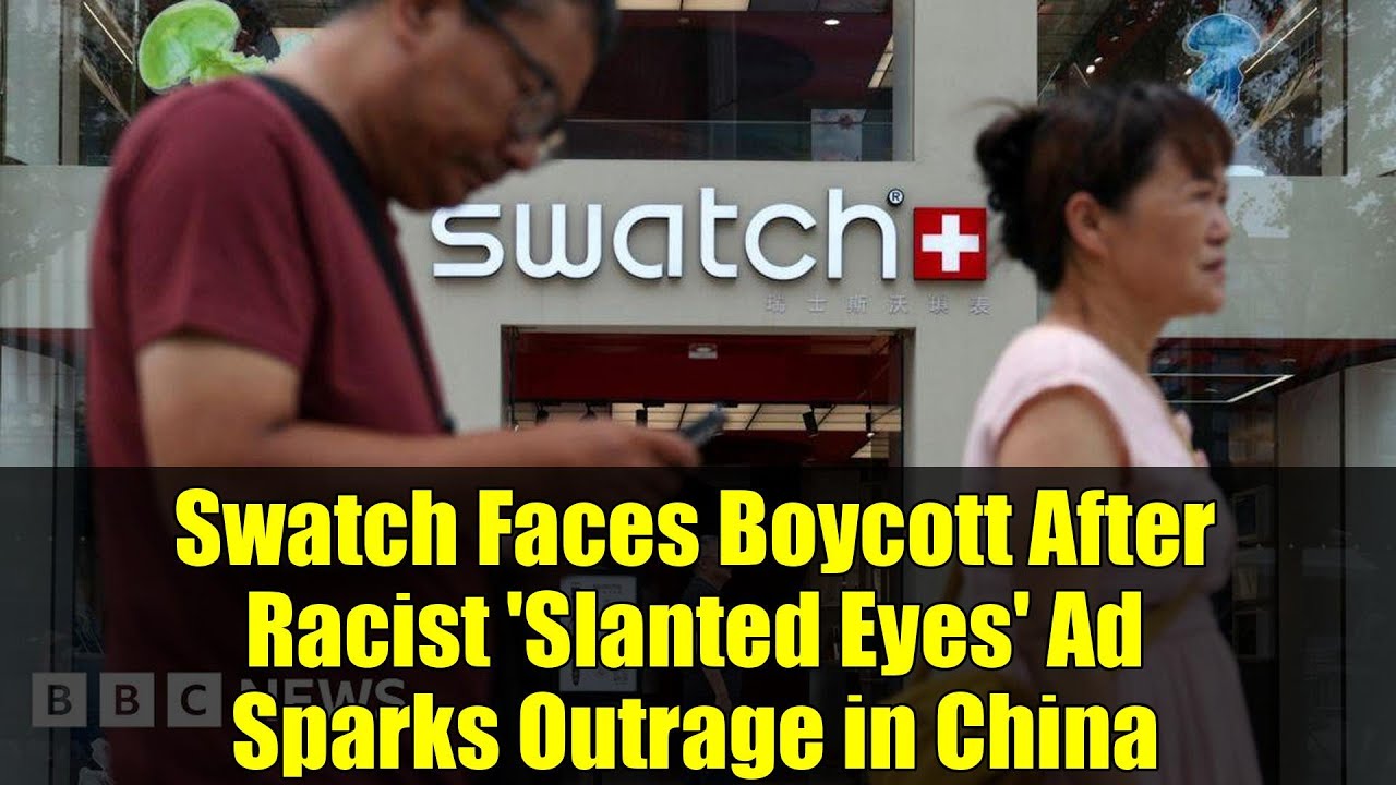Swatch Faces Boycott After Racist 'Slanted Eyes' Ad Sparks Outrage in China