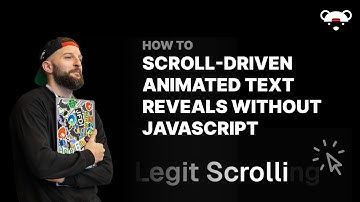 Apple Style Scroll-Driven Animated Text Reveals with CSS and Zero JavaScript ✨ #css #javascript