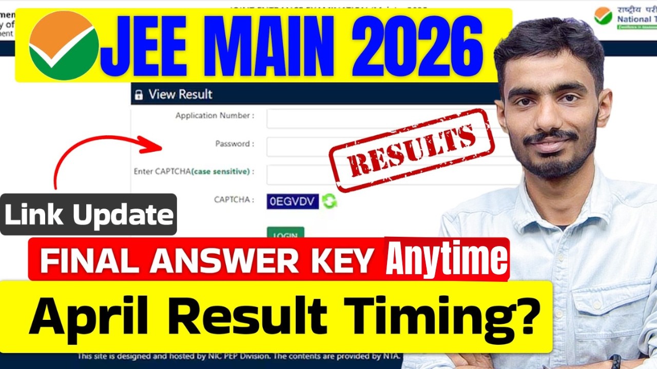 Marks Vs Percentile April Session 2026 | Jee Main 2026 final answer key ...