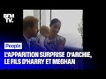 Les images de lapparition surprise darchie le fils dharry et meghan