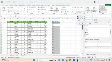 วิธีการนับจำนวนตามช่วงข้อมูลตัวเลข เช่น อายุ คะแนน และดูข้อมูลหรือชื่อตามช่วงตัวเลขนั้นๆ