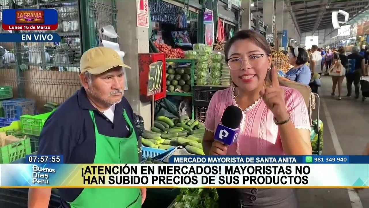 Así están los precios en el Mercado Santa Anita por la crisis de combustibles