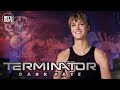 Mackenzie Davis Interview - Terminator: Dark Fate  with Arnold Schwarzenegger & Linda Hamilton.