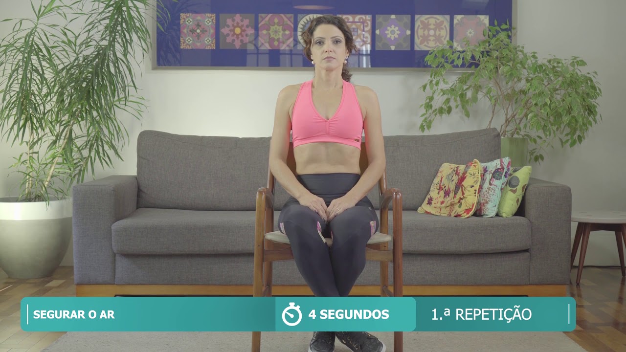 Exercício Respiratório para corrigir a postura Exercício Respiratório para corrigir a postura