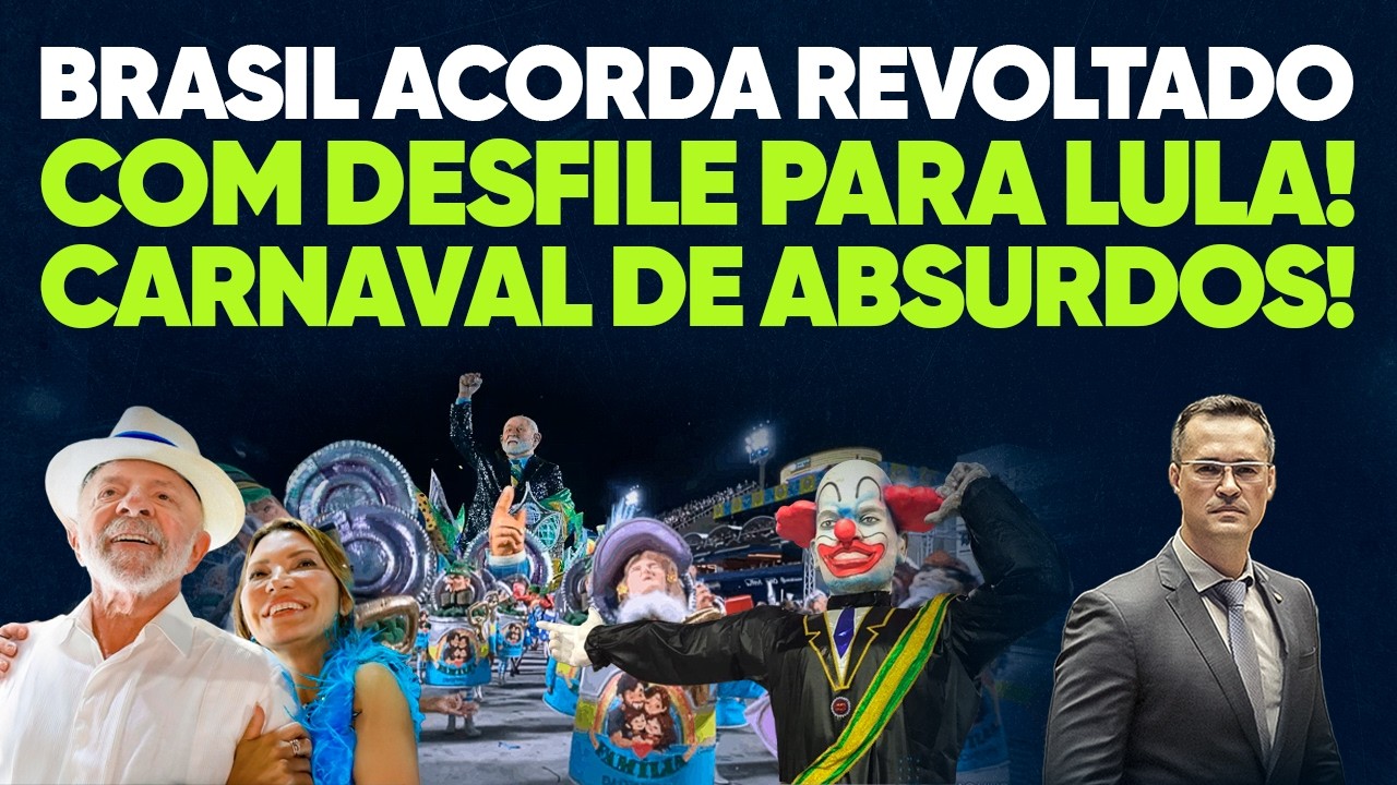 Ataque aos cristãos, palhaço Bozo, família destruída: o carnaval de Lula!