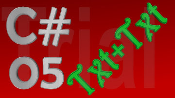 C# Tutorial 05 - How to Concatenate Or Join Strings - for Beginners