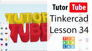 Tinkercad Tutorial - Lesson 34 - Importing SVG Files
