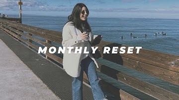 APRIL MONTHLY RESET | notion, finances, & goals