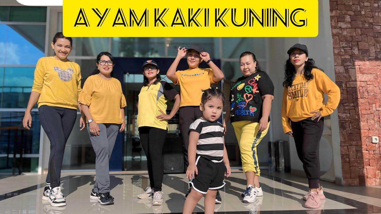 AYAM KAKI KUNING // LINE DANCE // SENAM KREASI - YouTube