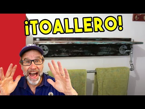 🎬 Video relacionado con toalleros rústicos de madera