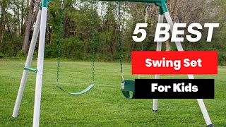 Best 5: Swing Set for Backyard with 40 Inch Saucer 2022