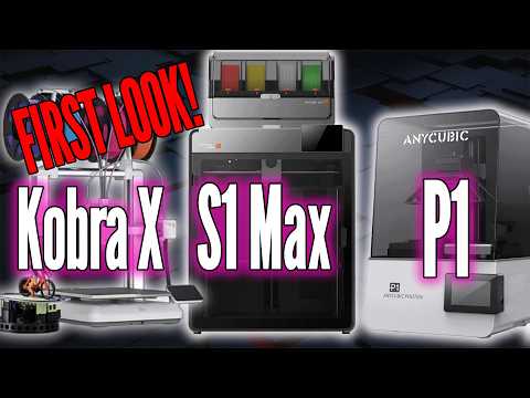 3 Insane New Anycubic 3D Printers — FormNext 2025 FIRST LOOK!