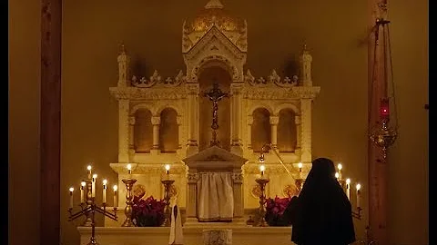 Vespers  with the Benedictines of Mary, Queen of A...
