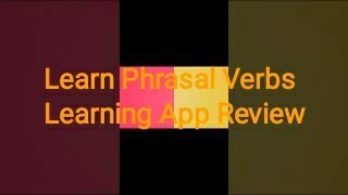 Phrasal verbs app review screenshot 2