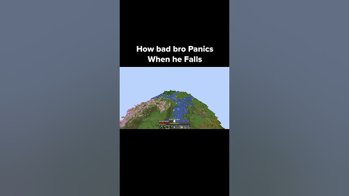 Minecraft Falling Moment