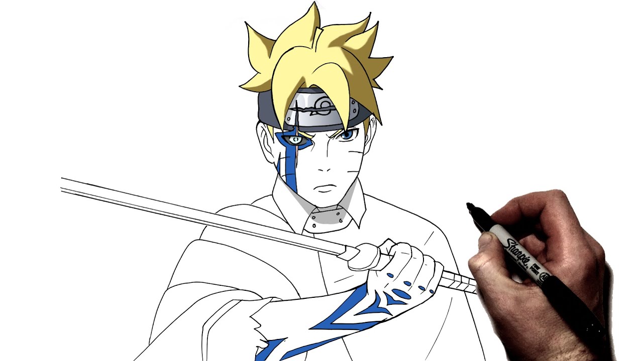 𝓣𝓪𝔂𝓾 — i don't often draw a grown-up boruto. it was