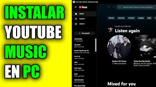 ✅ How to install YouTube Music on PC (Windows 10/11) step by step