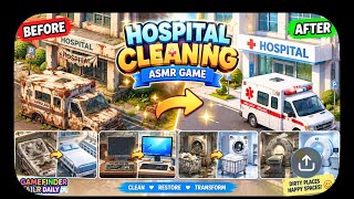 Dirty Hospital to Spotless! 🏥✨ | Tidy House ASMR Cleaning screenshot 1