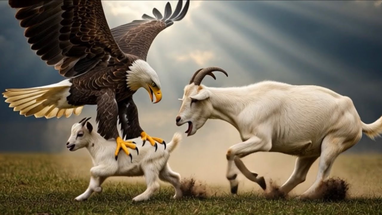 A Shadow Fell From the Sky — What Happened to This Baby Goat Left Everyone in Tears