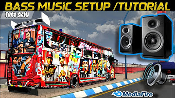 BUSSID MOD/BASS MUSIC 🎶 /HOW TO CREAT & ADD BASS MUSIC IN BUSSID/TUTORIAL😁👌 /check description 👇
