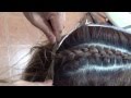 改訂版　簡単　コーンロウのやり方　let,s try !!easy to cornrow hair arrangement