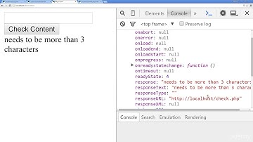 008 AJAX request readyState