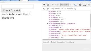 008 Ajax Request Readystate