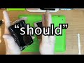 Middle of video