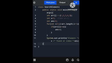 Program To Find An Array Elements | Java Program | Search an element of an array | C++ | Python