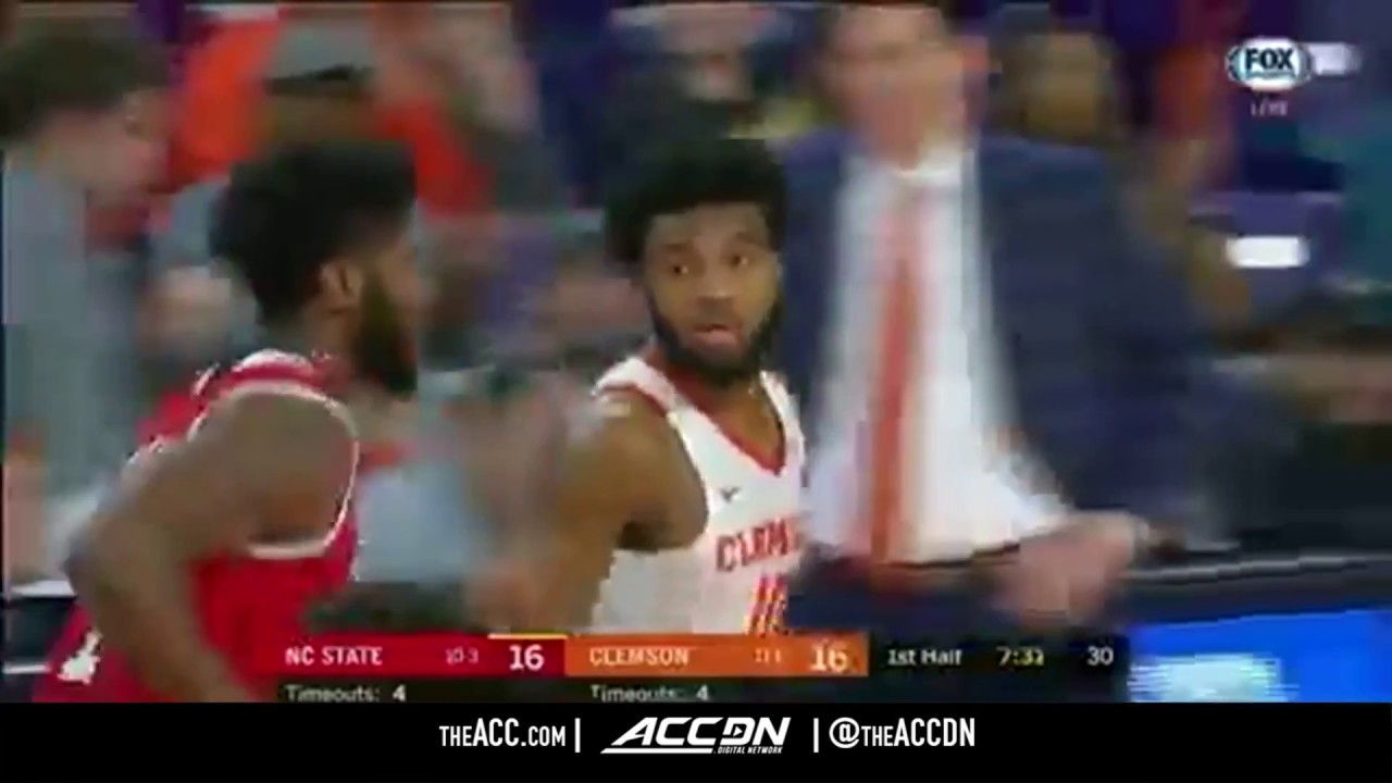 North Carolina State vs Clemson College Basketball Condensed Game 2017