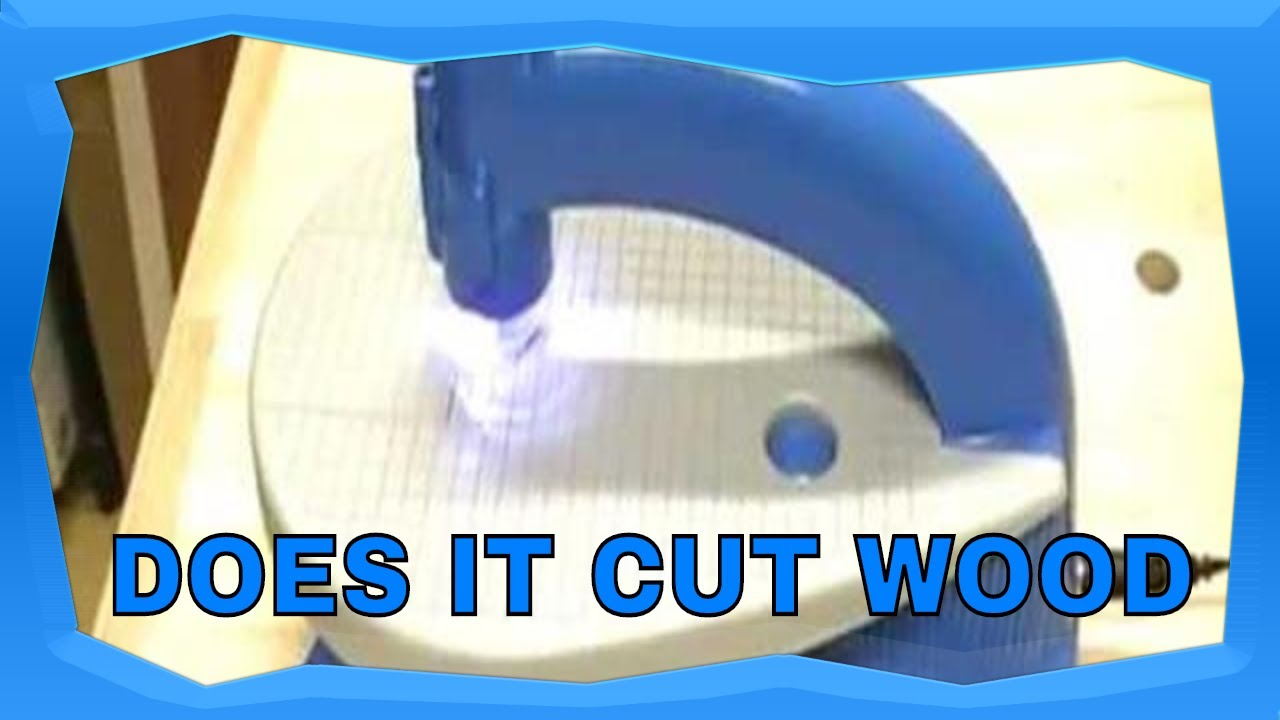 Mini Scroll Saw Just For Laughs It Cuts Wood YouTube