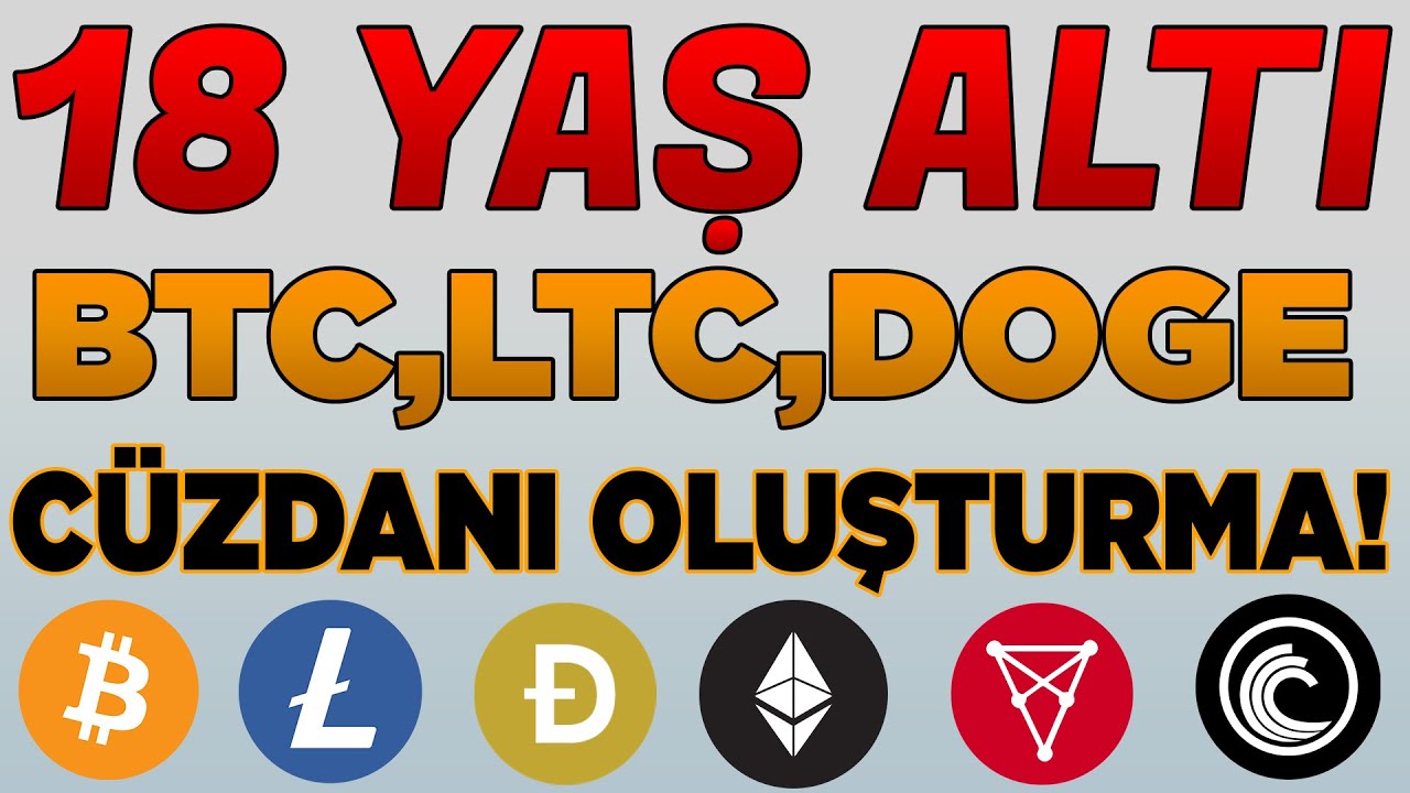KİMLİKSİZ KRİPTO CÜZDANI OLUŞTURMA! (BTC , LTC , DOGE) - YouTube
