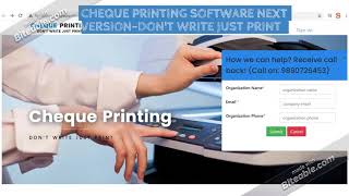 Xform Cheque Printing Software- Part 2 (Next Version)